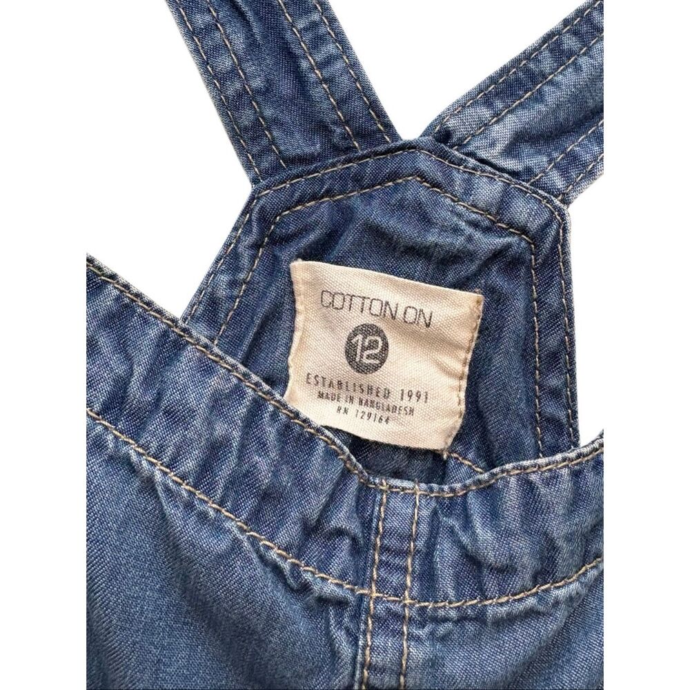 Cotton On denim overalls - 12 - Picture 4 of 11